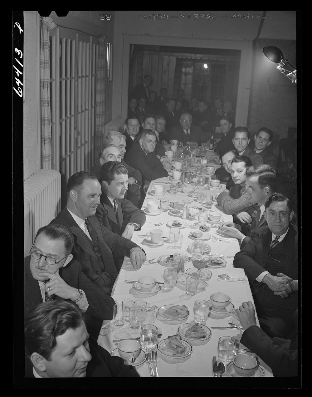 Portsmouth, Ohio. Elks' banquet at the country club. Sourced from the Library of Congress.