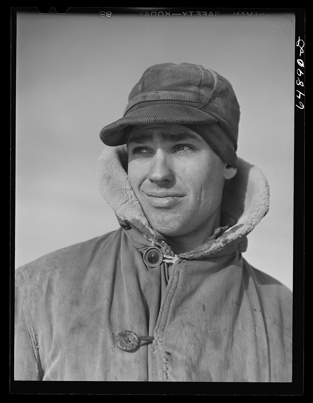 Morton County, North Dakota. John Neidhardt, farm boy. Sourced from the Library of Congress.