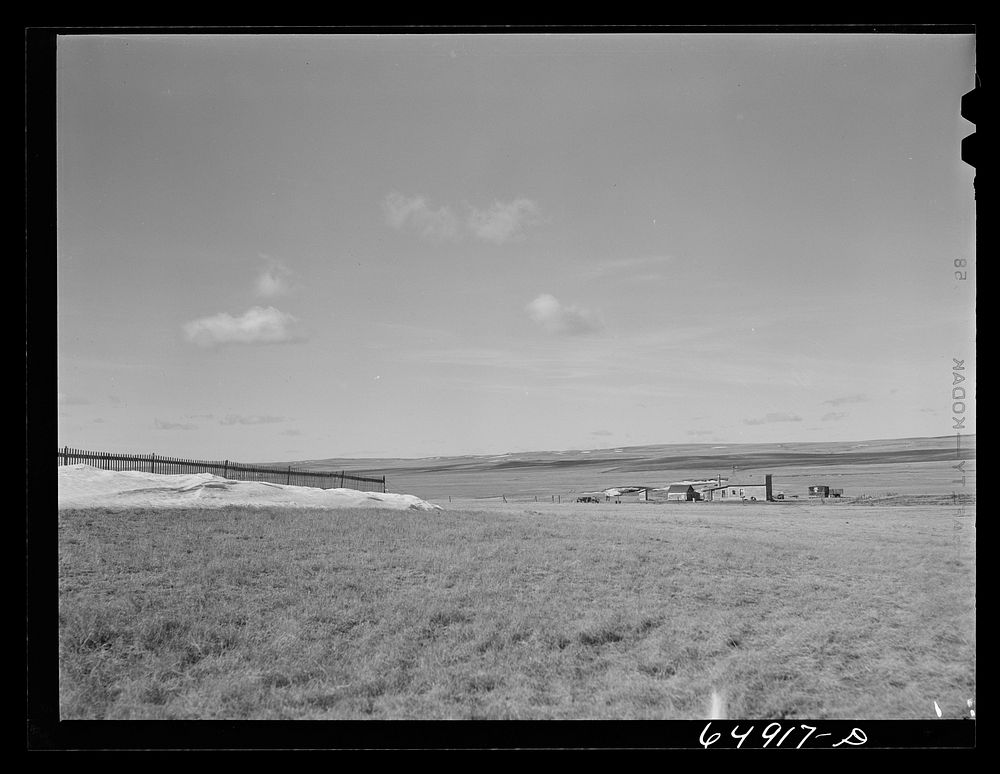 McCone County, Montana. Eastern Montana farm. Sourced from the Library of Congress.