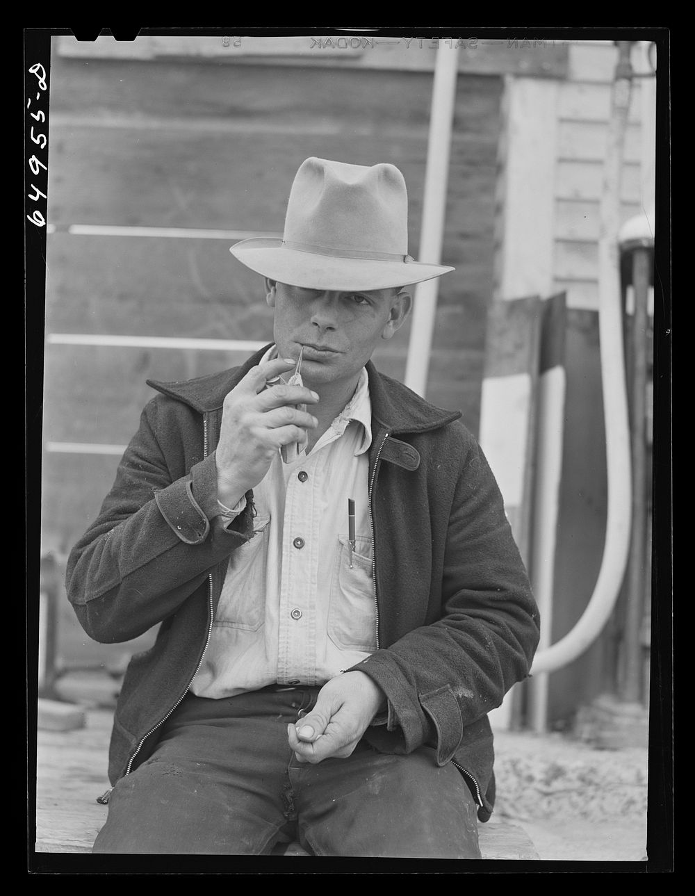 Garfield County, Montana. Charles McKenzie, sheep rancher. Sourced from the Library of Congress.