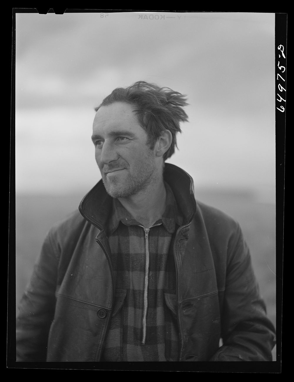 [Untitled photo, possibly related to: Garfield County, Montana. Sheepherder]. Sourced from the Library of Congress.