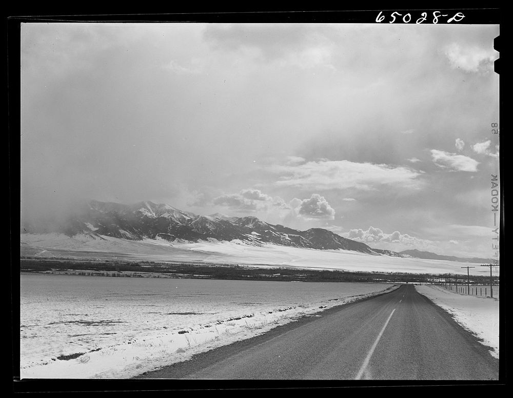 Madison County, Montana. Highway. Sourced from the Library of Congress.