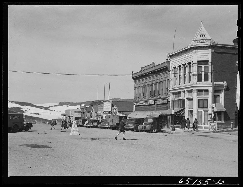 Philipsburg, Montana. Sourced from the Library of Congress.