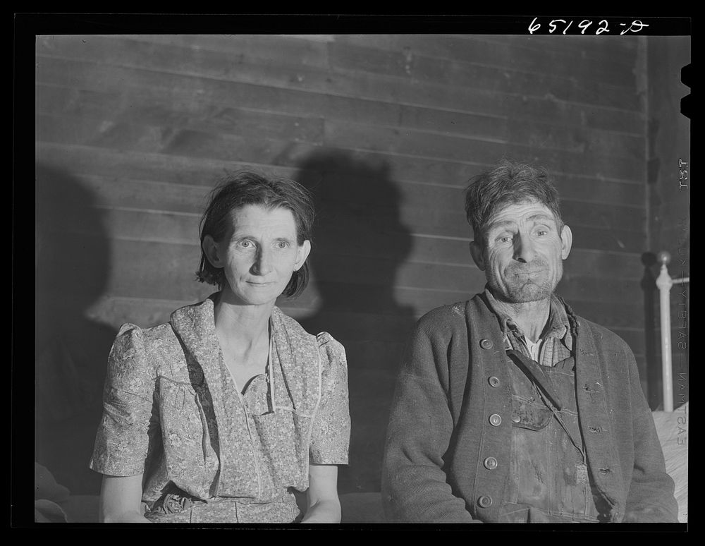 [Untitled photo, possibly related to: Flathead Valley special area project, Montana. Mr. and Mrs. Ballinger, FSA (Farm…