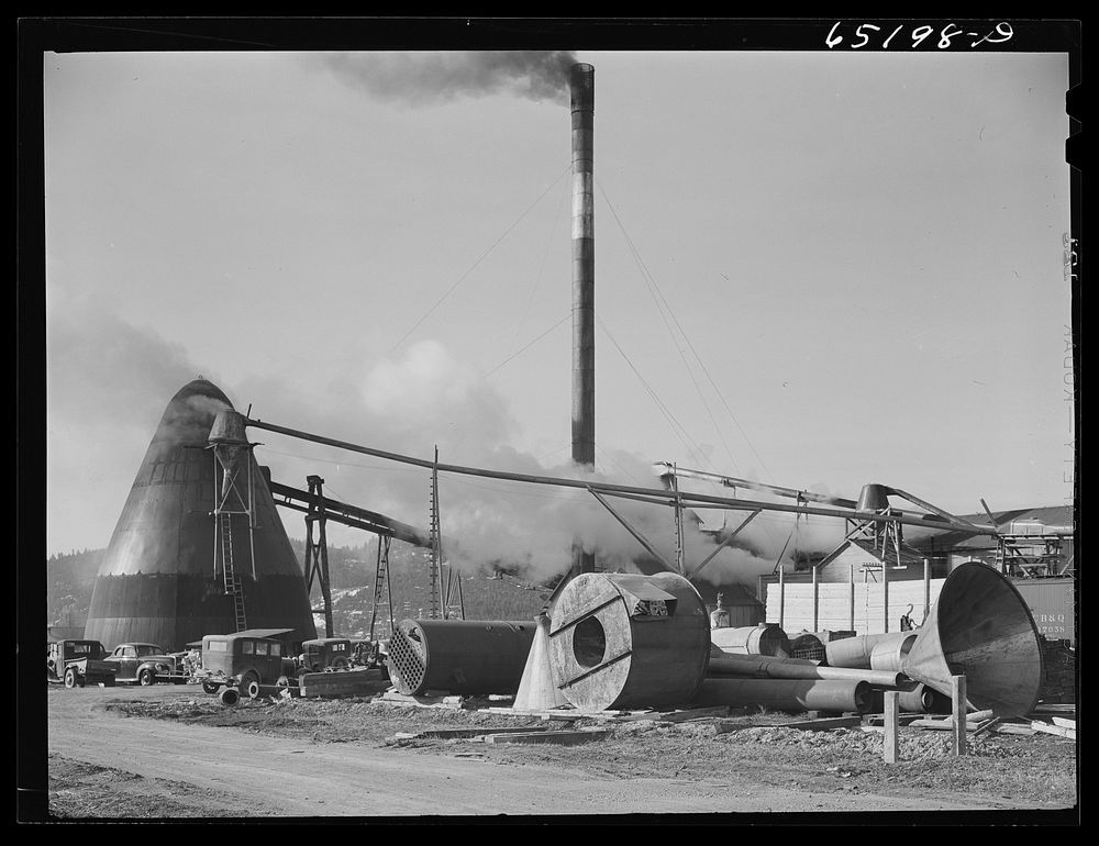 Kalispell, Montana. Flathead Valley special area project. Sawmill. Sourced from the Library of Congress.