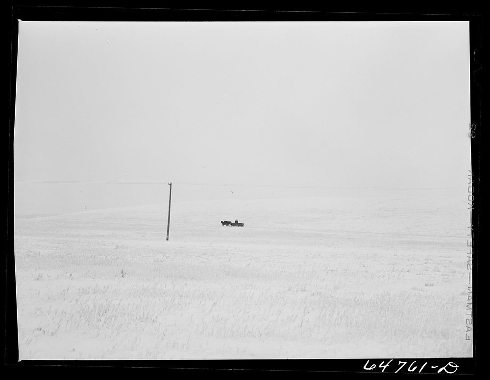 Stark County, North Dakota. Sourced from the Library of Congress.