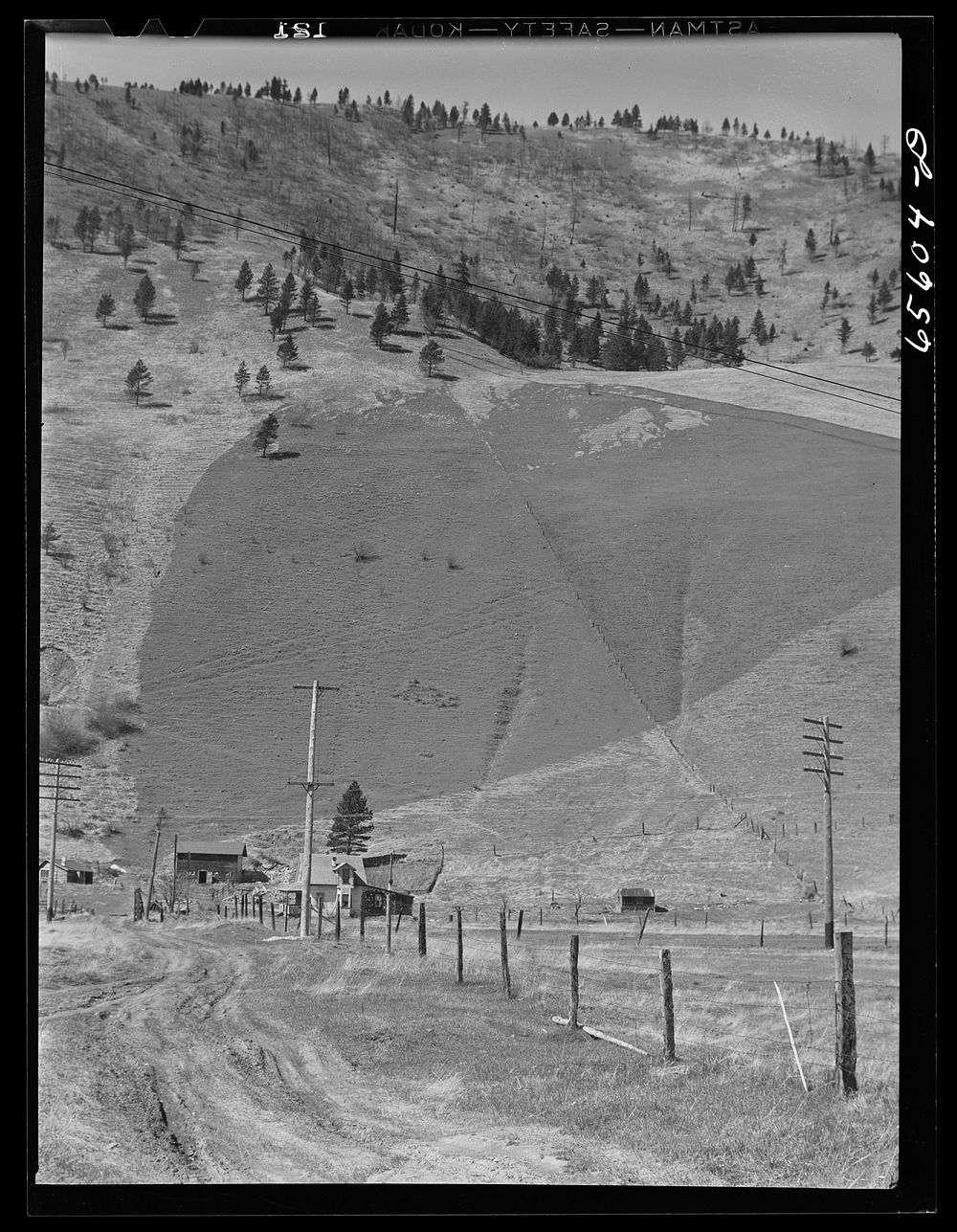 Missoula, Montana (vicinity). Farm. Sourced from the Library of Congress.