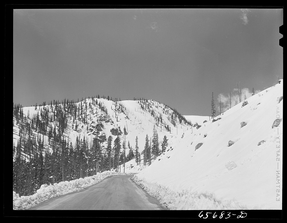 Grand County, Colorado. U.S. highway number forty. Sourced from the Library of Congress.