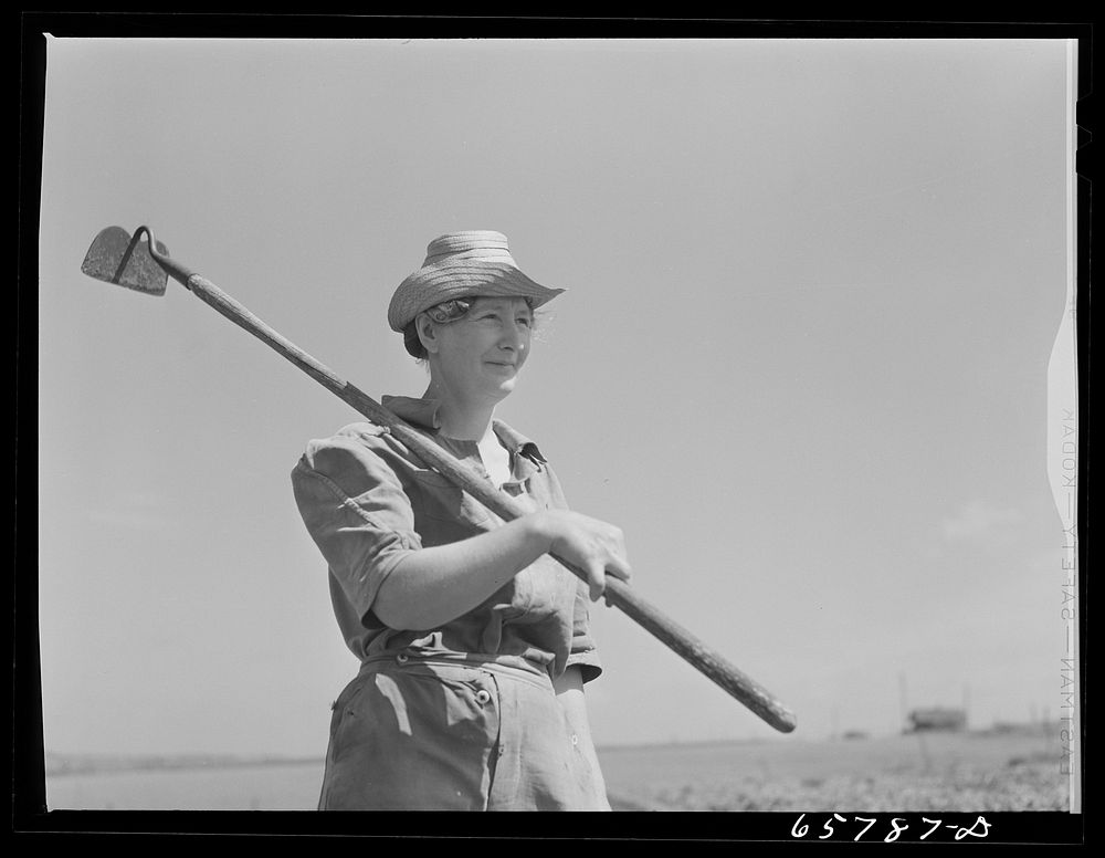 [Untitled photo, possibly related to: Lancaster County, Nebraska. Mrs. Thelander, FSA (Farm Security Administration)…