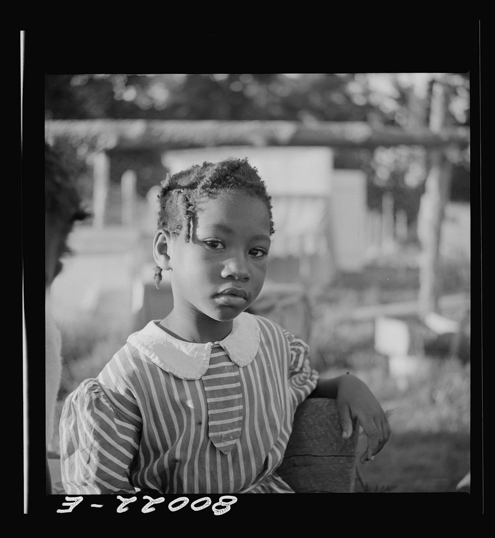 [Untitled photo, possibly related to: Children are always watching and waiting. Ridge well project, Saint Mary's County…