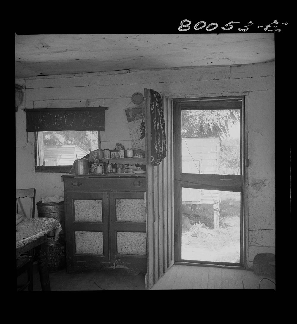Kitchen doorway. Saint Mary's County, Maryland. Sourced from the Library of Congress.