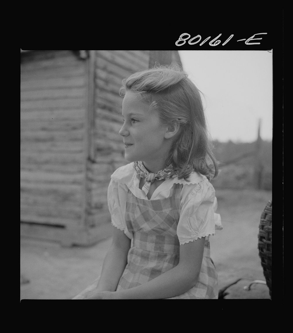 Daughter of John Hardesty. Charles County, Maryland. Sourced from the Library of Congress.
