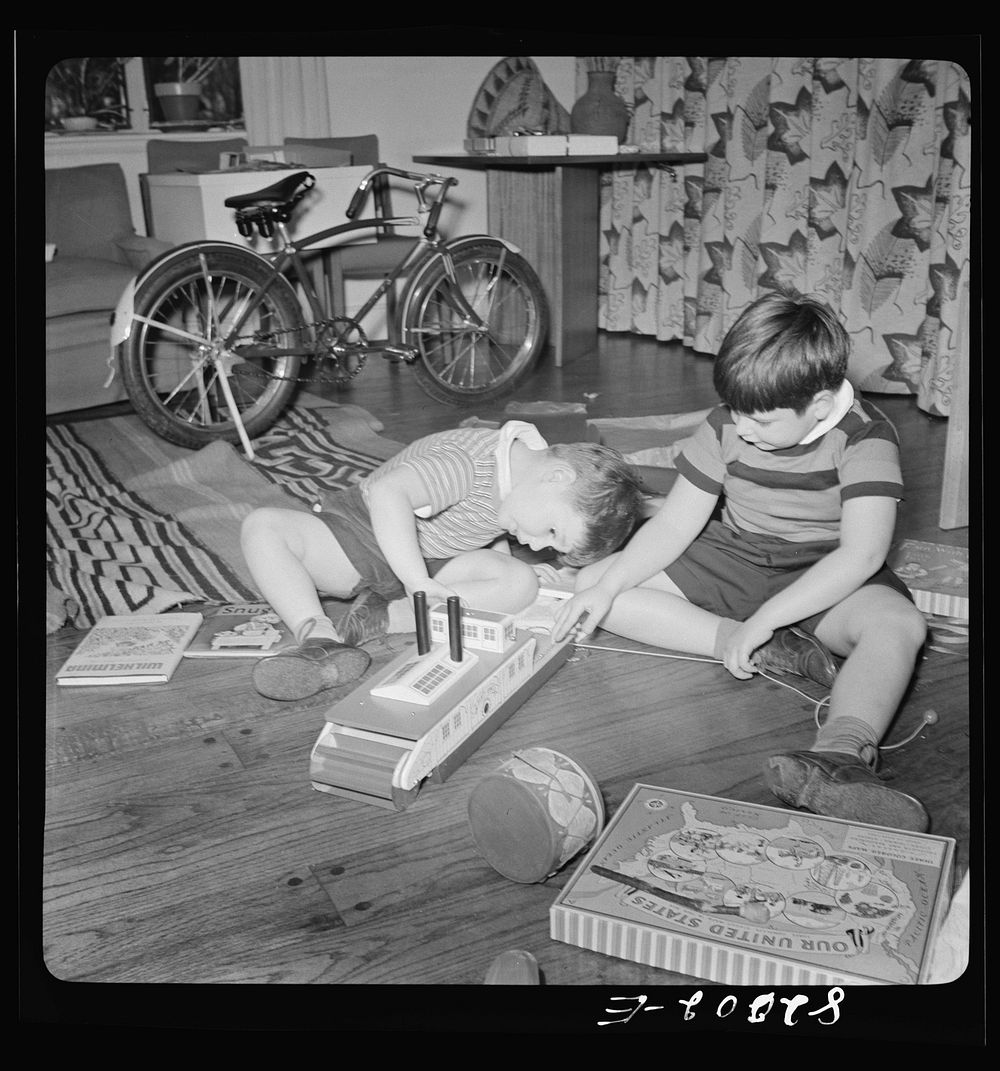 [Untitled photo, possibly related to: Christmas in the home of a government executive in Virginia]. Sourced from the Library…
