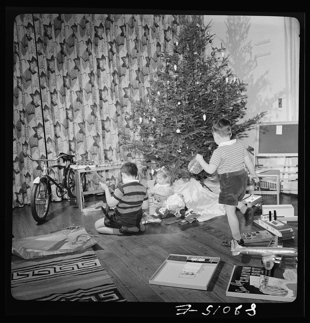 [Untitled photo, possibly related to: Christmas in the home of a government executive, Virginia]. Sourced from the Library…