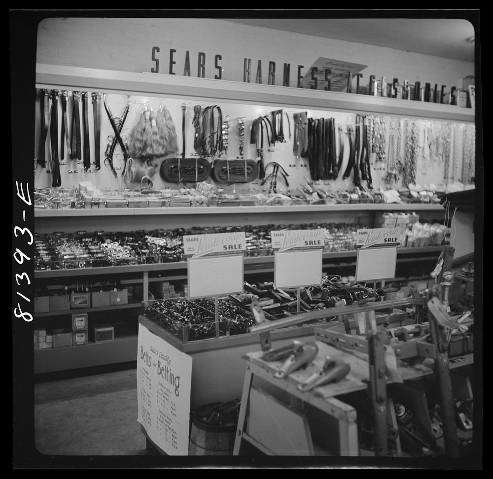 Sears Roebuck store. Syracuse, New York. Sourced from the Library of Congress.