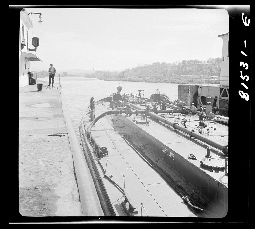 Erie Canal, New York. Sourced from the Library of Congress.