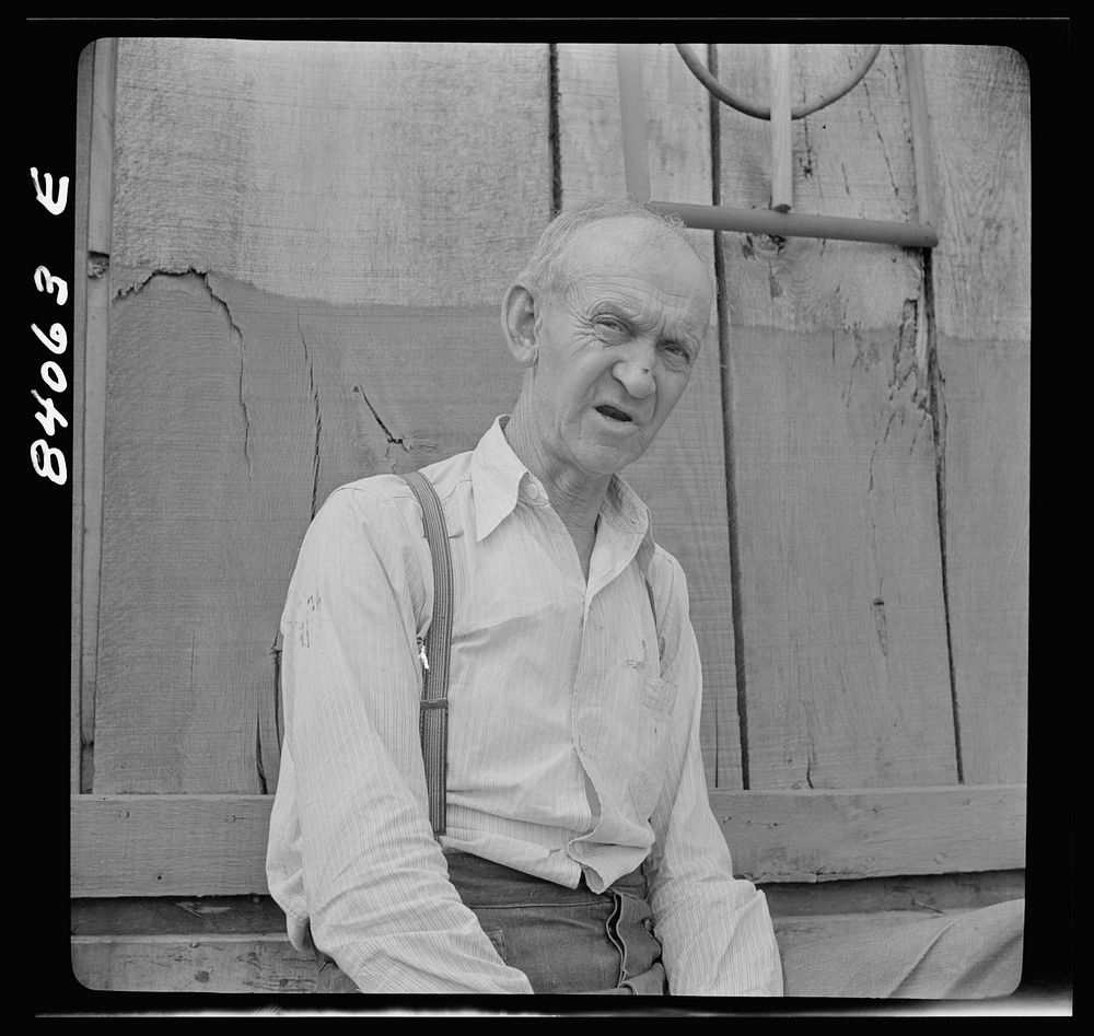 Richwood, West Virginia. Grandfather Friend. Sourced from the Library of Congress.
