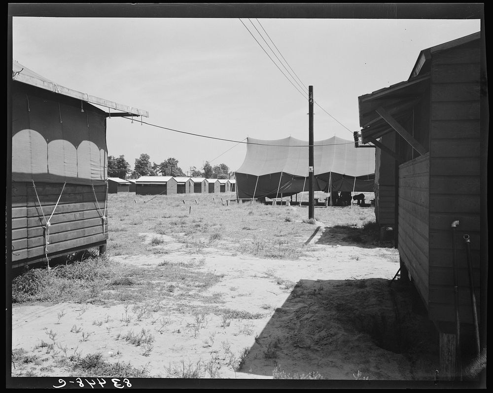 Bridgeton, New Jersey. FSA (Farm Security Administration) agricultural workers' camp.. Sourced from the Library of Congress.