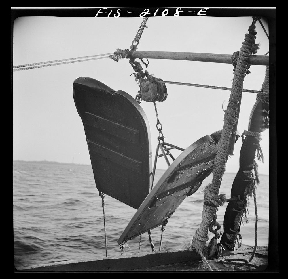 Provincetown, Massachusetts. Aboard the Frances and Marion, a Portuguese drag trawler, fishing off Cape Cod. "Doors," which…