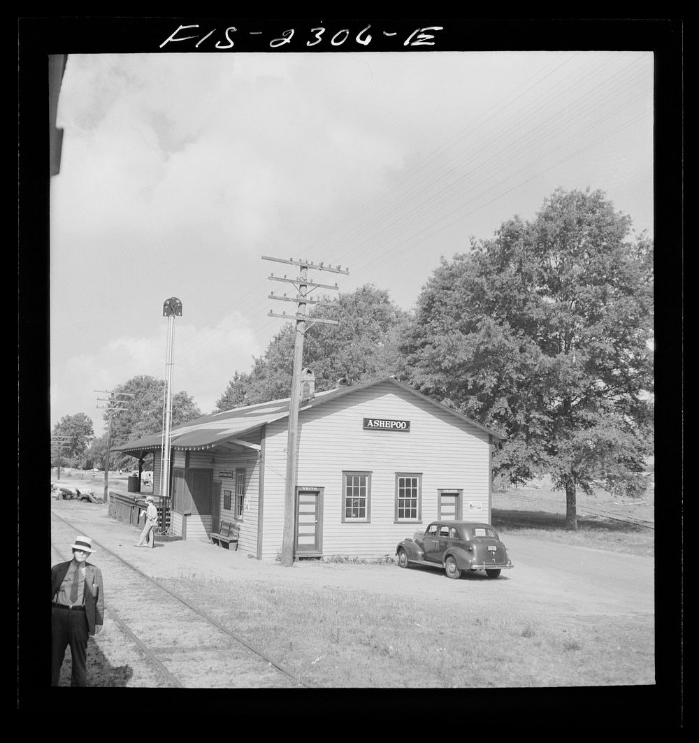 Station at Ashepoo, South Carolina. Sourced from the Library of Congress.