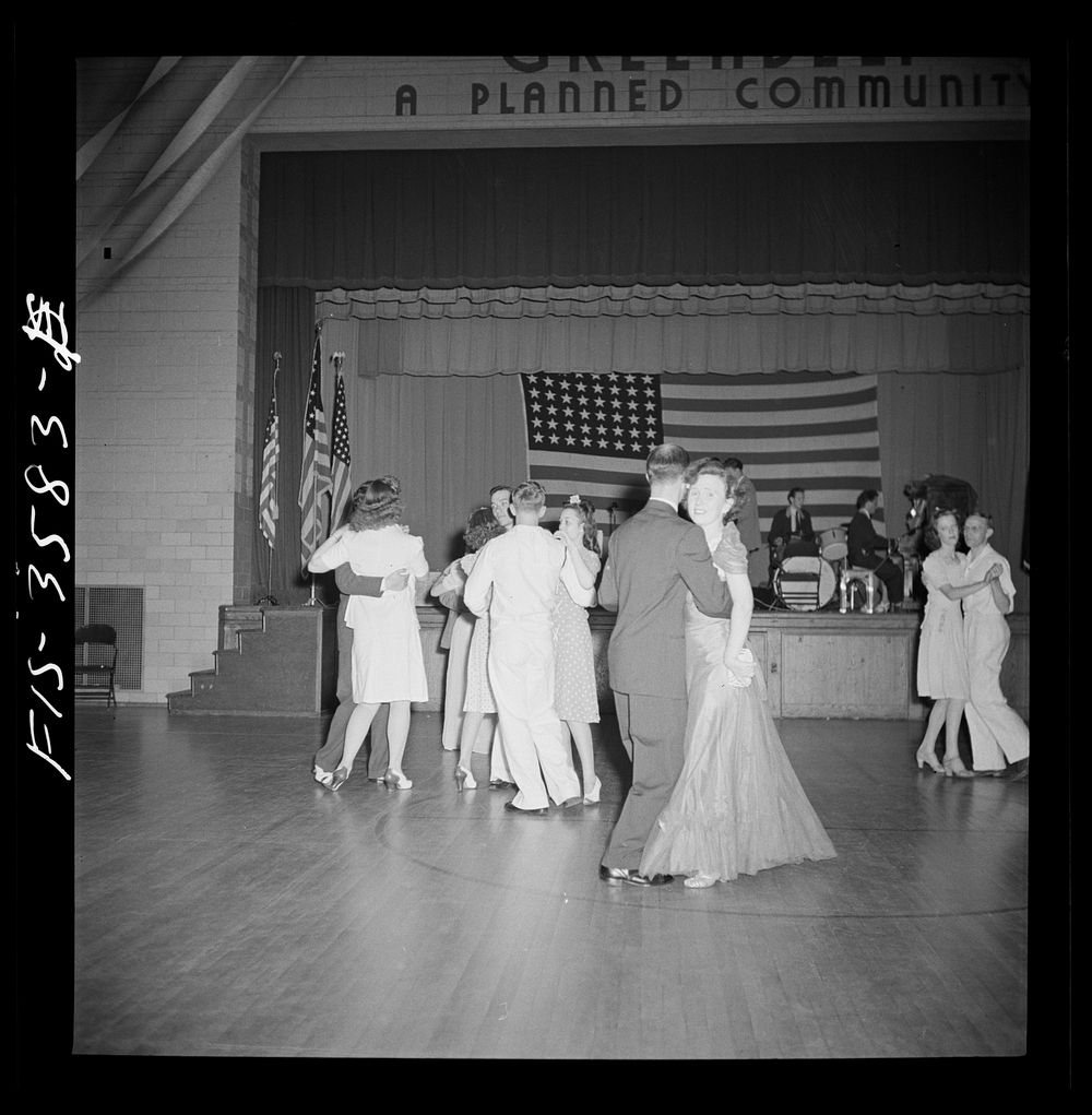 Greenbelt, Maryland. American Legion dance held at Greenbelt on Memorial Day. Sourced from the Library of Congress.