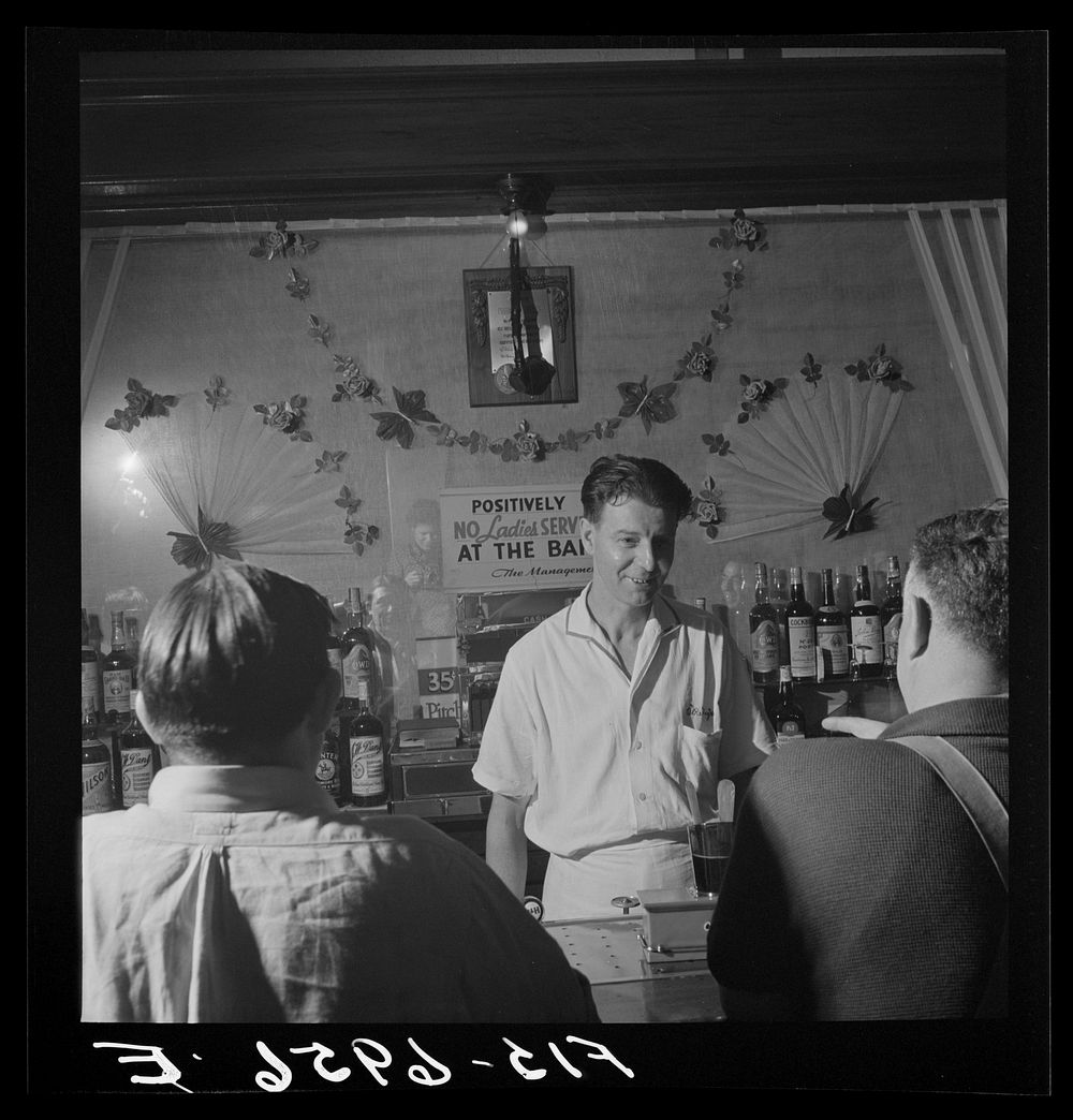 [Untitled photo, possibly related to: New York, New York. O'Reilly's bar on Third Avenue in the "Fifties"]. Sourced from the…
