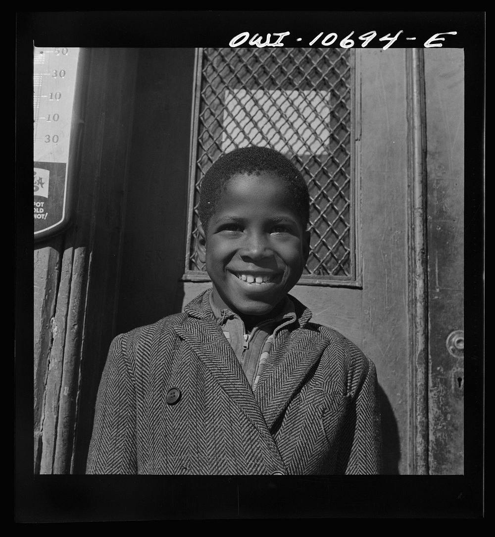 Washington, D.C.  boy. Sourced from the Library of Congress.