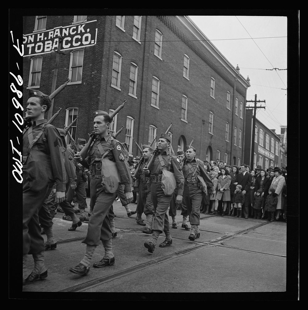 Lancaster, Pennsylvania. Armistice Day parade. Sourced from the Library of Congress.