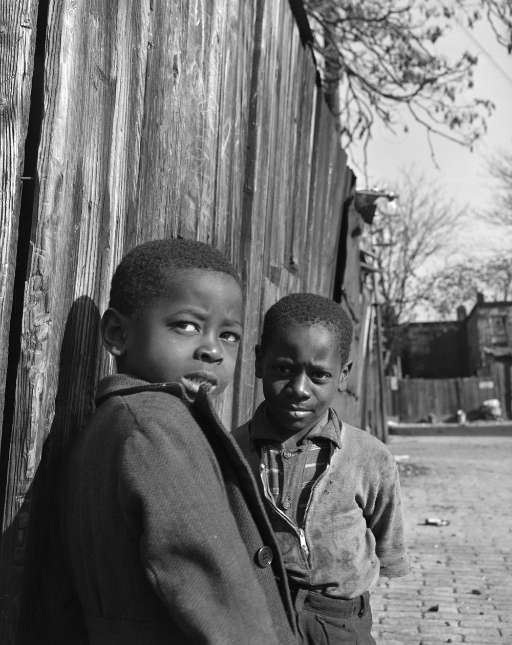 Washington (southwest section), D.C. Two  boys. Sourced from the Library of Congress.
