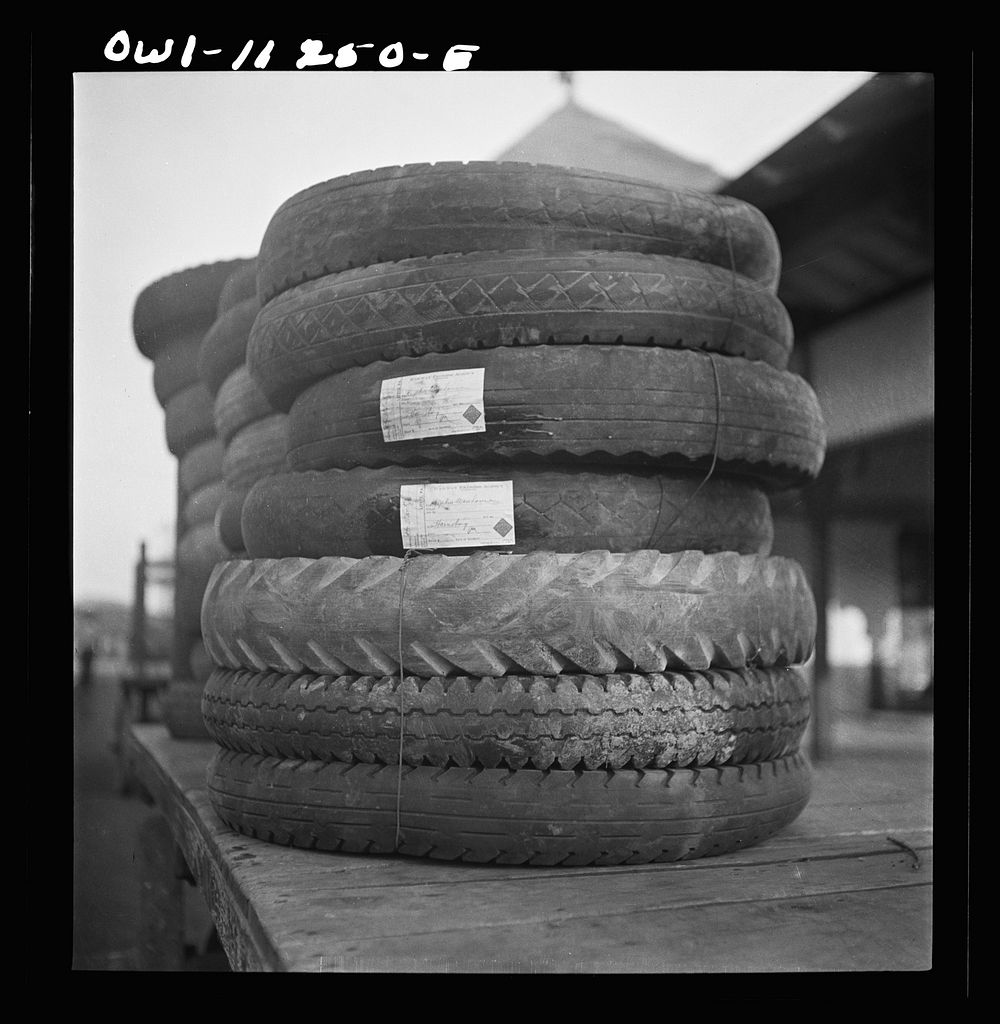 Lititz, Pennsylvania. When all tires above five per car were called in, they were deposited with the station master and…