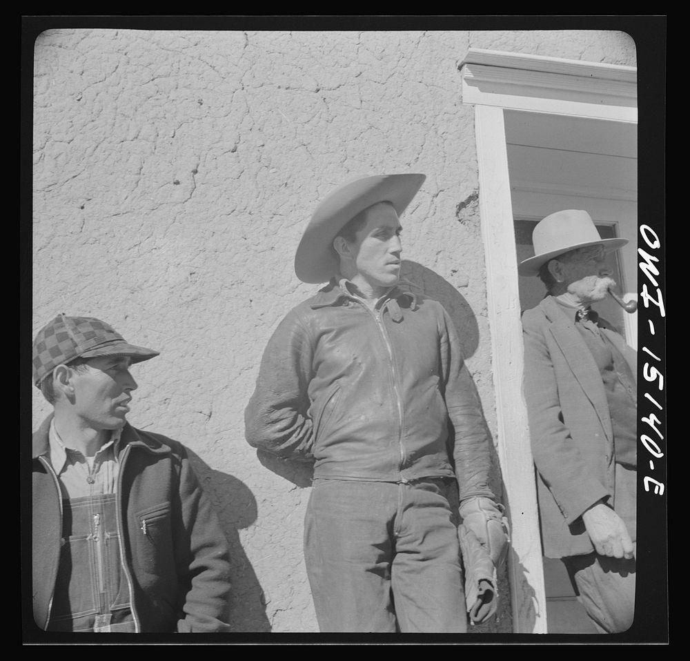 [Untitled photo, possibly related to: Chacon, Mora County, New Mexico. The general store]. Sourced from the Library of…