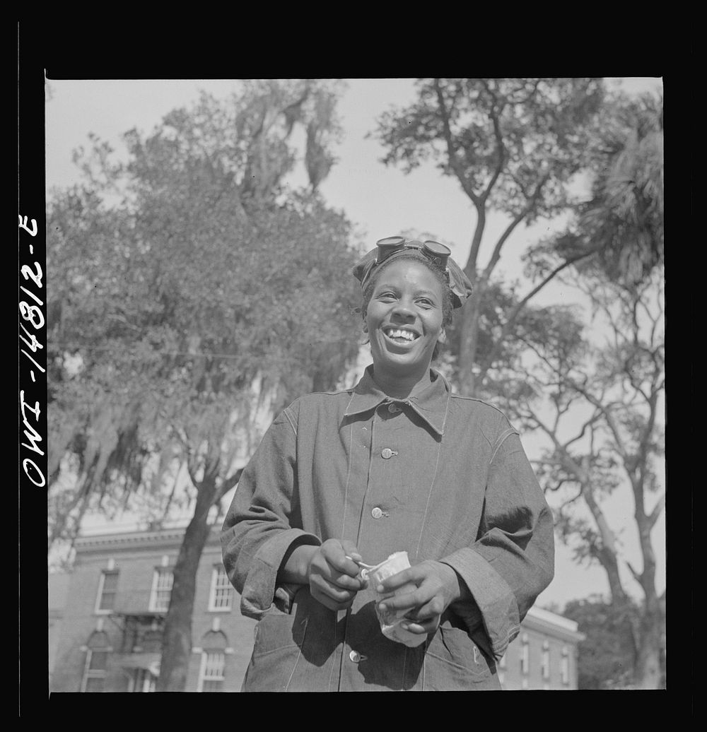 Daytona Beach, Florida. Bethune-Cookman College. "Queenie," a NYA (National Youth Administration) student who expects to get…