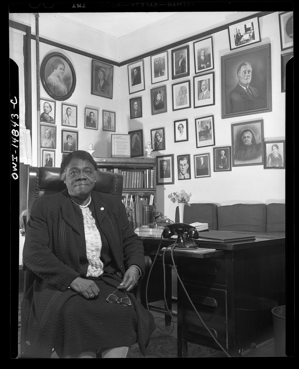 Daytona Beach, Florida. Bethune-Cookman College. Dr. Mary McLeod Bethune, founder and former president and director of the…