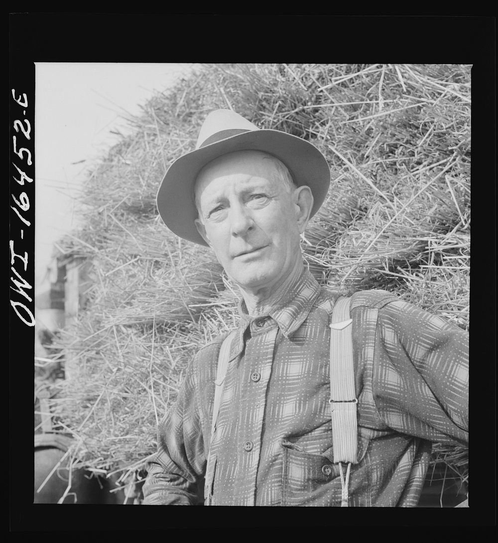 [Untitled photo, possibly related to: Jackson, Michigan. A typical farmer]. Sourced from the Library of Congress.