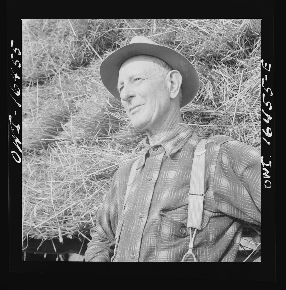 [Untitled photo, possibly related to: Jackson, Michigan. A typical farmer]. Sourced from the Library of Congress.