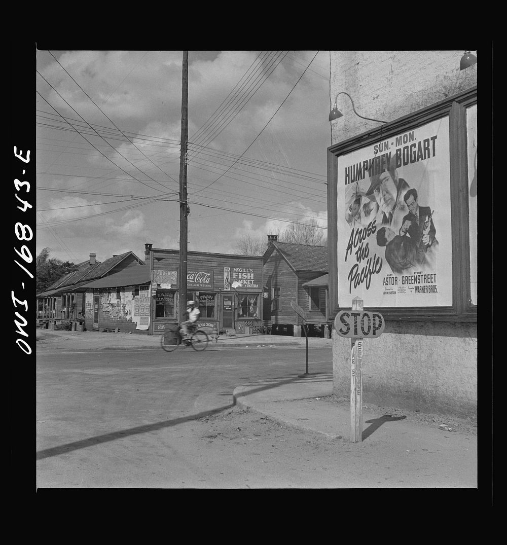Daytona Beach, Florida. Street scene. Sourced from the Library of Congress.
