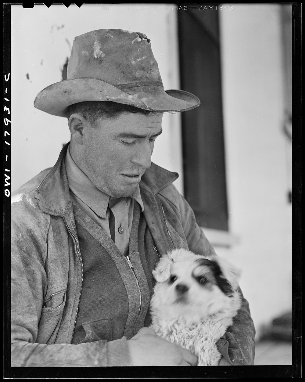 [Untitled photo, possibly related to: Mora (vicinity), New Mexico. An Anglo rancher]. Sourced from the Library of Congress.