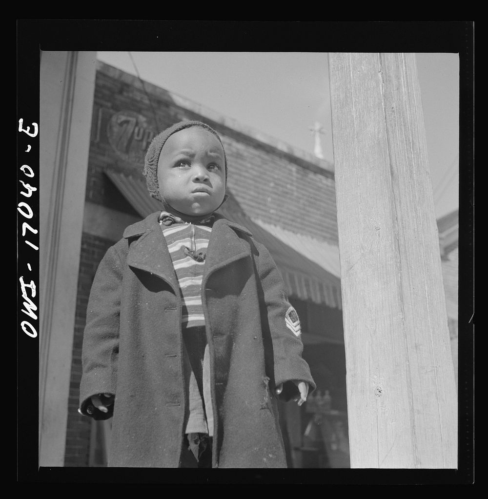 Daytona Beach, Florida. Three year-old boy. Sourced from the Library of Congress.