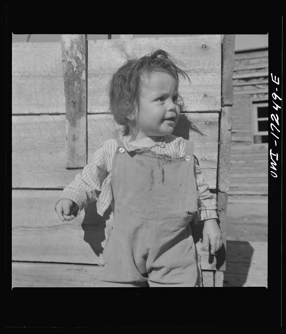 Vadito, New Mexico. A Spanish-American child. Sourced from the Library of Congress.