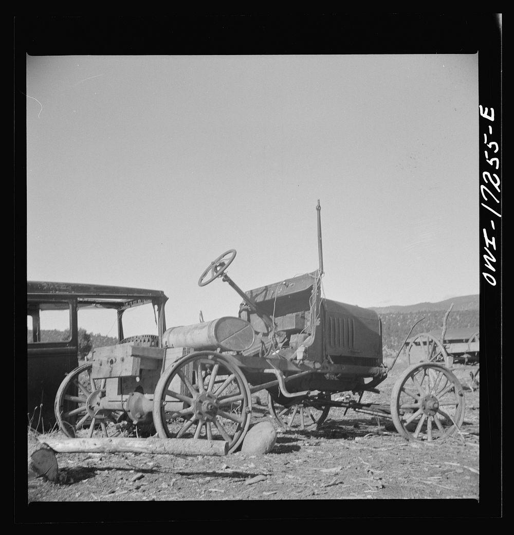 Vadito, New Mexico. Deserted machinery. Free Photo rawpixel