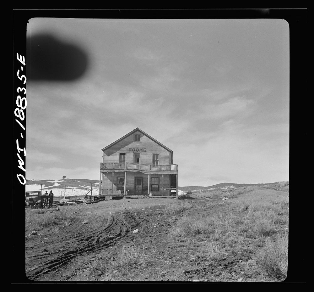 [Untitled photo, possibly related to: Moreno Valley, Colfax County, New Mexico. A ghost town]. Sourced from the Library of…
