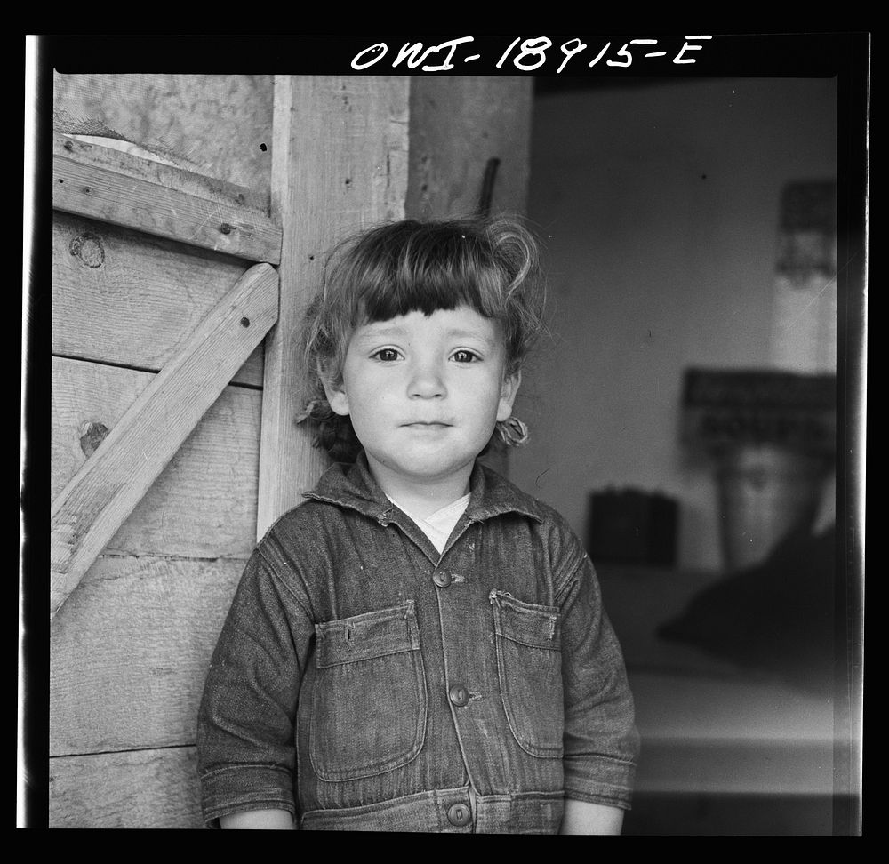 Los Cordovas (vicinity), west of Taos, Taos County, New Mexico. Daughter [i.e. son] of a Spanish-American sheepman. Sourced…