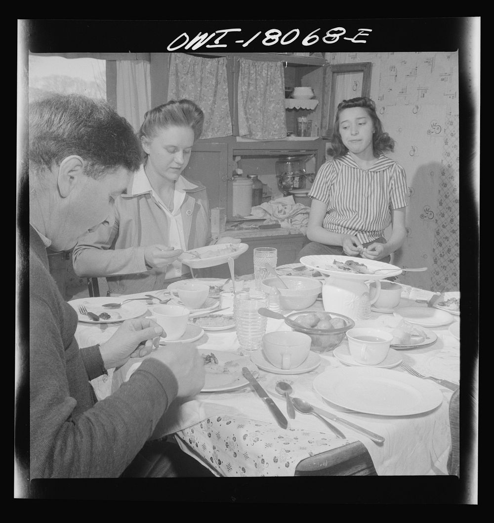 [Untitled photo, possibly related to: Questa (vicinity), New Mexico. Mary Lennard, a Red Cross nurse from the clinic…