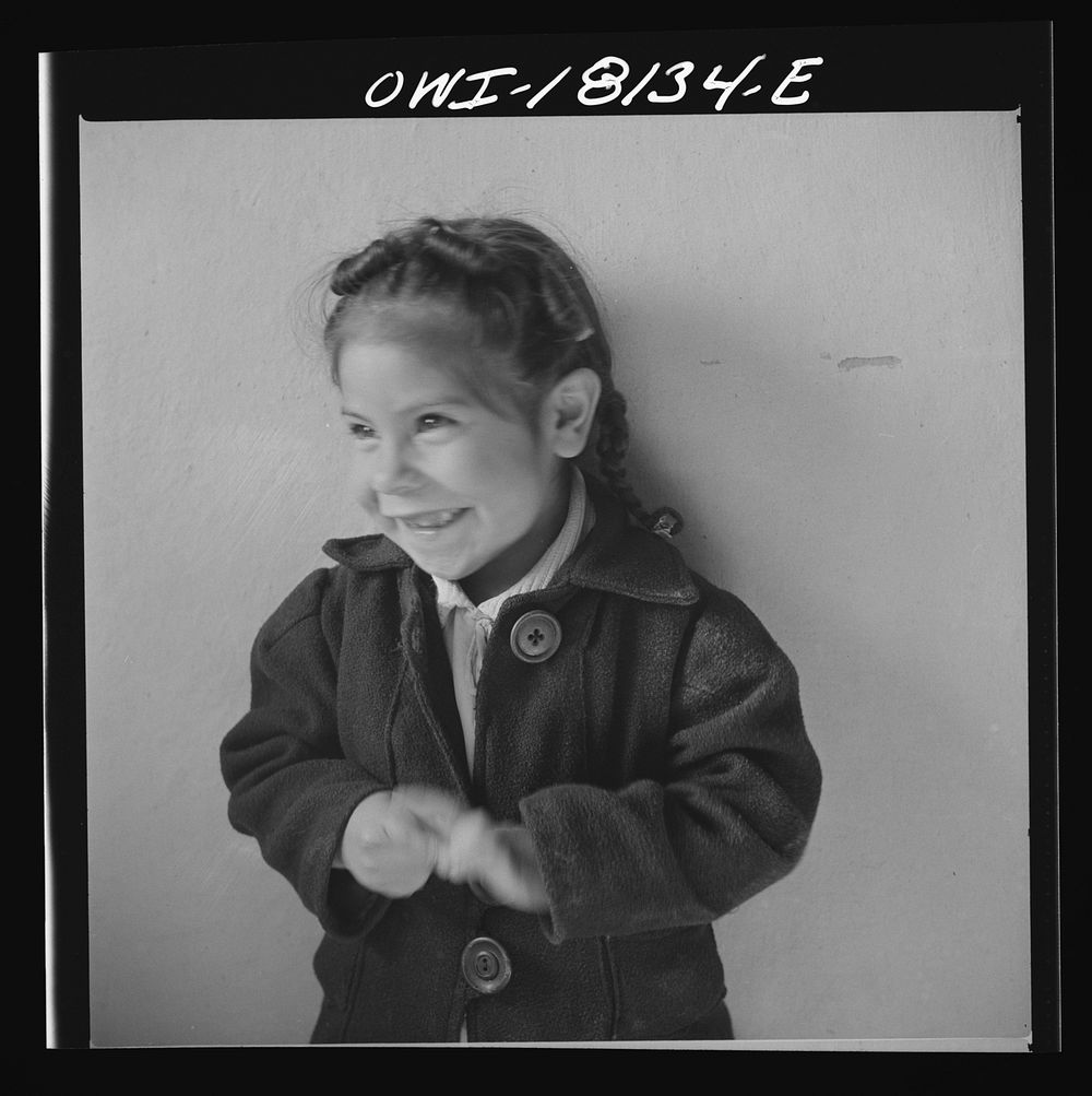 [Untitled photo, possibly related to: Questa, New Mexico. A patient at the clinic operated by the Taos County cooperative…