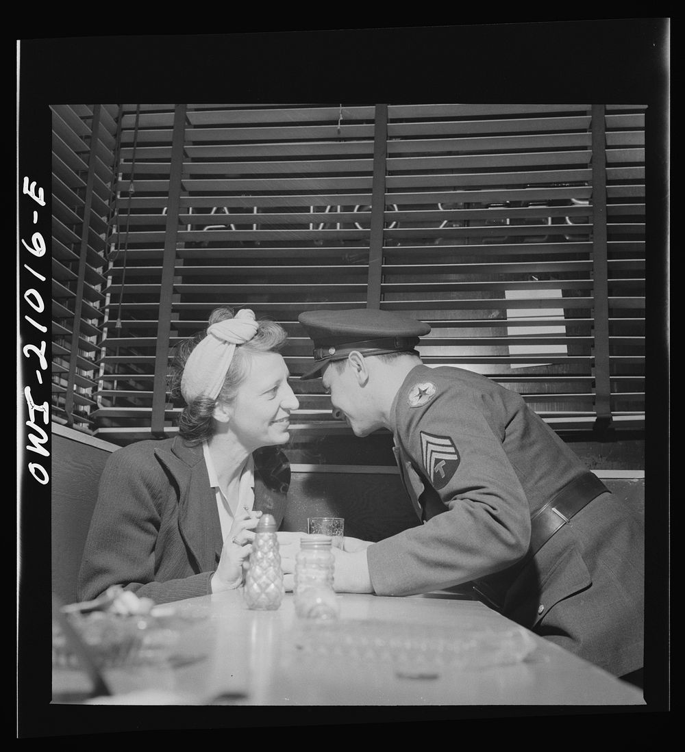 Washington, D.C. Girl and a soldier came into the Sea Grill separately, but are developing a beautiful friendship. Sourced…