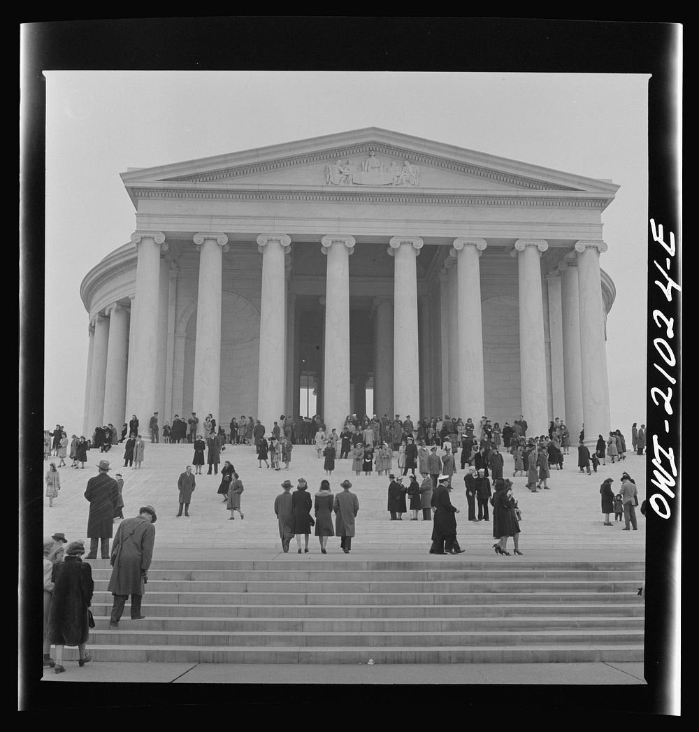 Washington, D.C. Jefferson Memorial. Sourced from the Library of Congress.