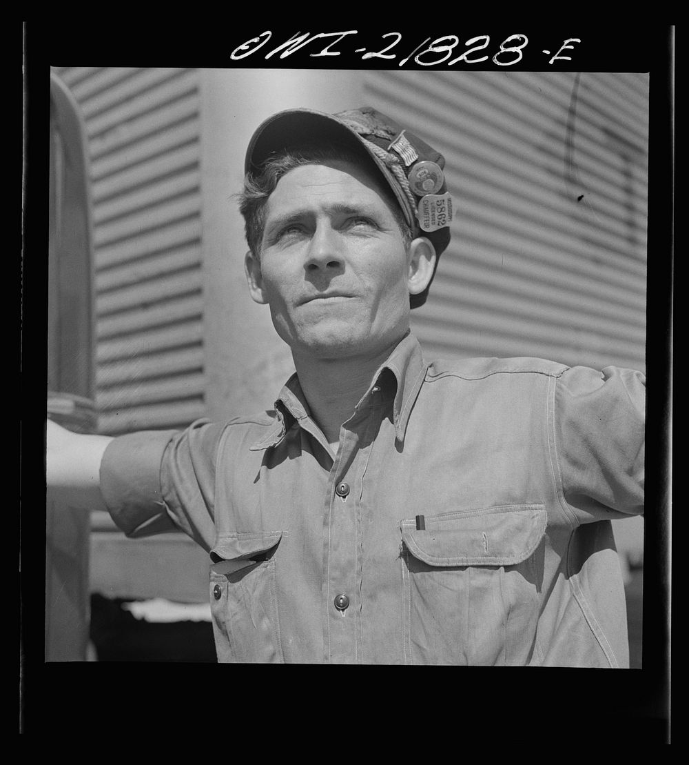 Montgomery, Alabama. Local delivery truck driver. Sourced from the Library of Congress.