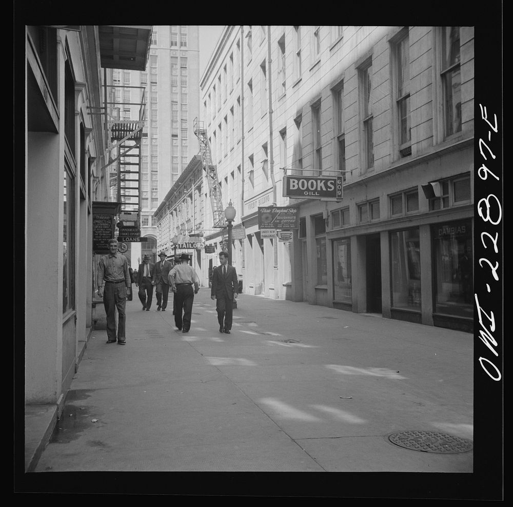 New Orleans, Louisiana. Street. Sourced from the Library of Congress.