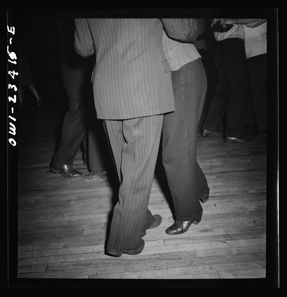 Buffalo, New York. At the swingshift dance held weekly from midnight to four a.m. at the Main-Utica ballroom. Sourced from…