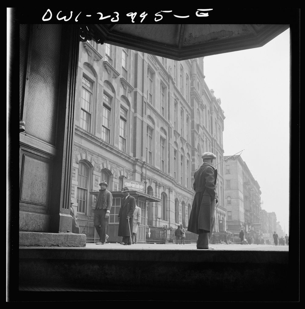 [Untitled photo, possibly related to: New York, New York. A Harlem scene]. Sourced from the Library of Congress.